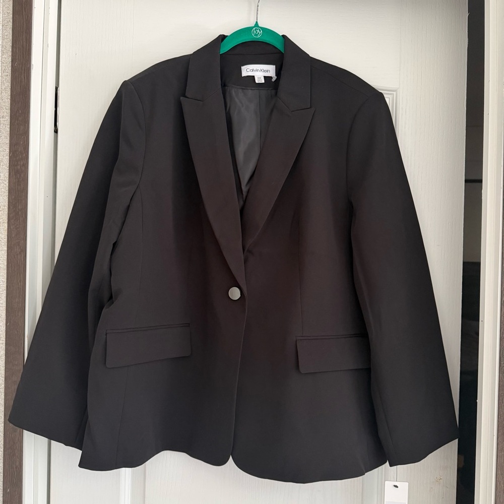 Calvin Klein Women's Black Blazer